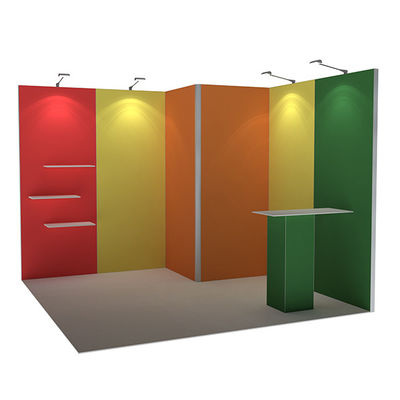 la cabina portátil de la feria profesional de 3x3 3x4 3x5 empareda el sistema modular de la tela de SEG