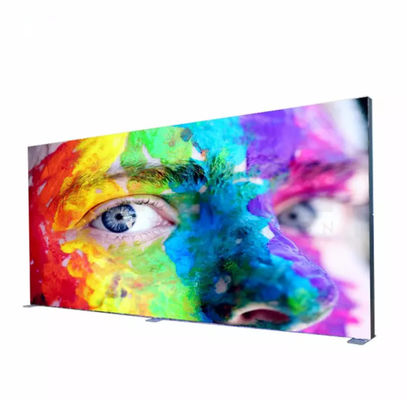 Caja de luz echada a un lado doble de la exhibición SEG de la exposición del estallido de 85 de los x 200cm para arriba para la feria profesional