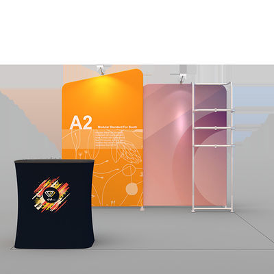 cabina de aluminio curvada los 30ft de la feria profesional de la exhibición de la exposición de la feria profesional para CES
