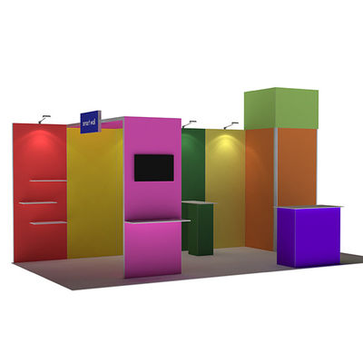 la cabina portátil de la feria profesional de 3x3 3x4 3x5 empareda el sistema modular de la tela de SEG