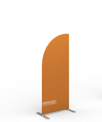 funda de almohada de aluminio de la tela de la tensión del tubo del arco redondo del contexto de la tela de la tensión 8x8