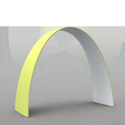 Soporte del arco del globo de la tela de la tensión del arco del tubo de EZ alrededor de la exhibición del contexto del metal