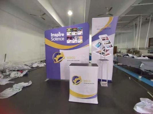 La exposición de la feria profesional de la expo del ODM exhibe el alquiler de la cabina de Redardant 10x20 del marco 3x3