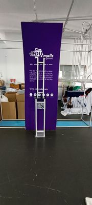 soporte hecho excursionismo exhibición modular de la cabina de la exposición de la feria profesional de 250gsm PE que enciende 3X3