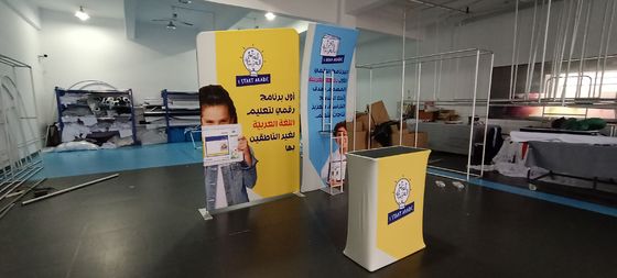 La feria profesional de aluminio de la disposición rápida exhibe soportes portátiles de la exposición de 3x6 10x20
