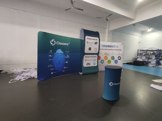 Cabina móvil de la exhibición de la feria profesional 6x6 de la exhibición portátil de la exposición para el acontecimiento